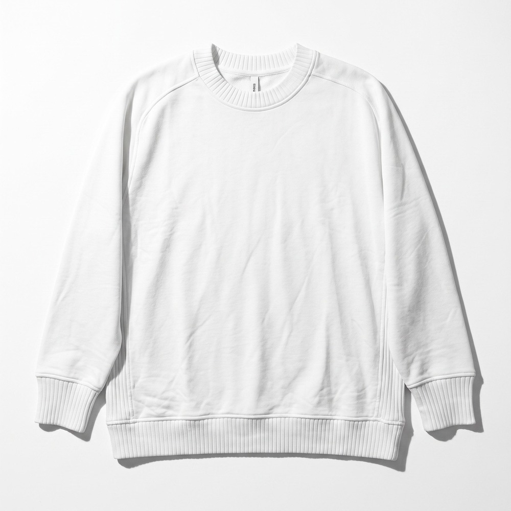 Aerie L White Crewneck Sweatshirt Womens Athleisure Cozy
